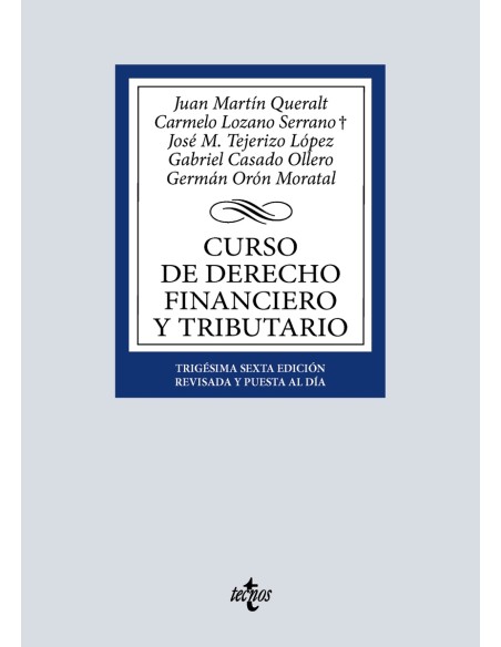 Curso de Derecho Financiero y Tributario