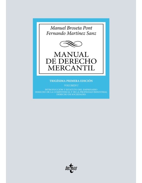 Manual de Derecho Mercantil