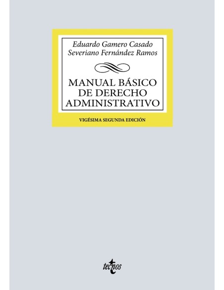 Manual basico de Derecho Administrativo