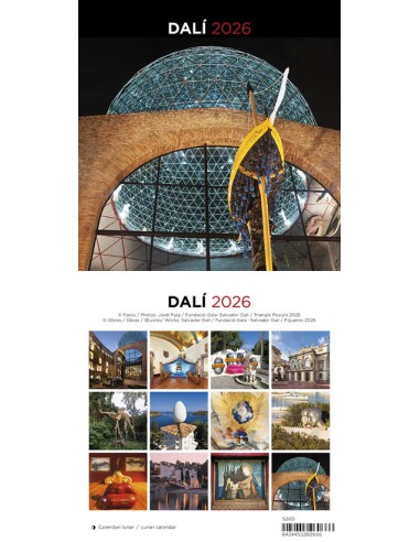 Cal 2026 ST 14x15 cm Dali