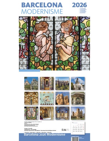 Cal 2026 Pared 30x30 cm Modernisme