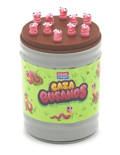 CAZA GUSANOS JUEGO DE MESA