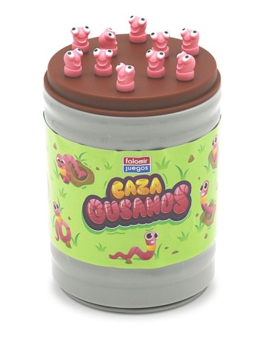 CAZA GUSANOS JUEGO DE MESA