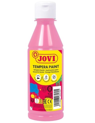 Bote tempera liquida jovi 250ml rosa