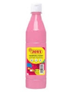 Bote tempera liquida jovi 500ml rosa