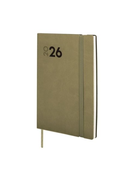 Agenda anual 2026 mara y4 svv 12x17cm verde