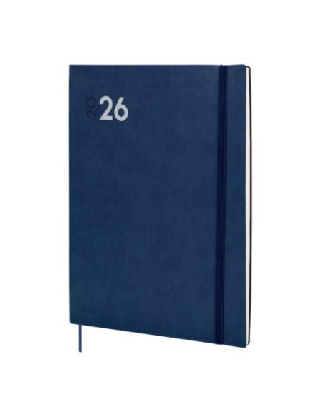Agenda anual 2026 mara y12 svv 21x27cm azul
