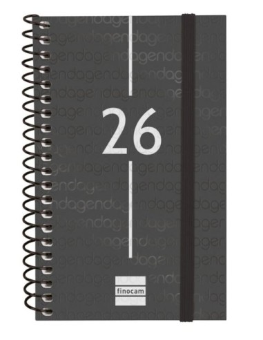 Agenda anual espiral 2026 svh e10 155x212cm negro