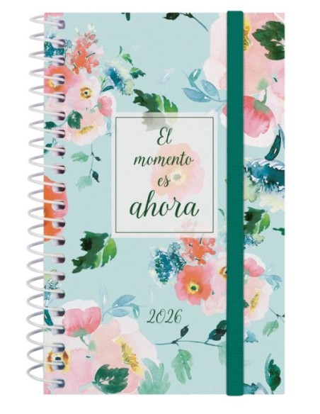 Agenda espiral anual 2026 e10 svh desing col 155x212cm ahora