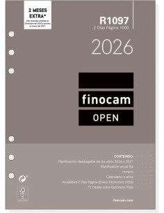 RECAMBIO ANUAL 1000 2026 2DP R1097