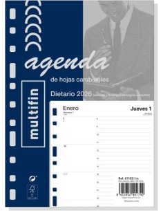 RECAMBIO ANUAL 3002 DP MULTIFIN 2025