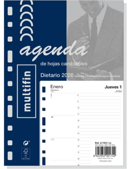 RECAMBIO ANUAL 3002 DP MULTIFIN 2025