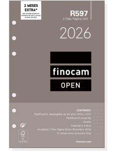 RECAMBIO ANUAL 500 2026 2DP R597