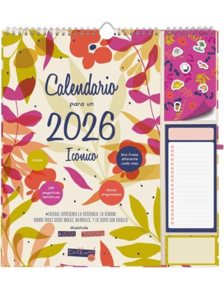 CALENDARIO DE PARED ESCRIBIR TALKUAL 2026