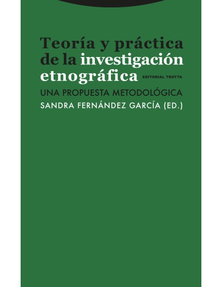 Teoria y practica de la investigacion etnografica