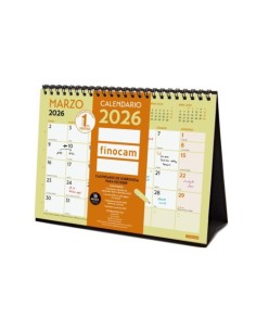 CALENDARIO SOBREMESA GRAFIK 2026 ESCRIBIR S