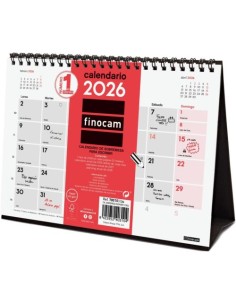 CALENDARIO SOBREMESA 2026 ESCRIBIR S