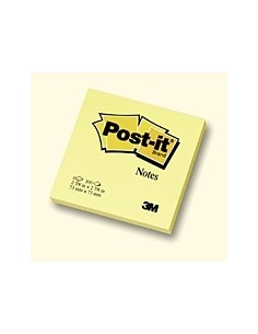 Notes Yellow, (6 pack) etiqueta autoadhesiva Plaza Amarillo