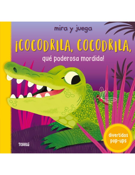Cocodrila cocodrila que poderosa mordida