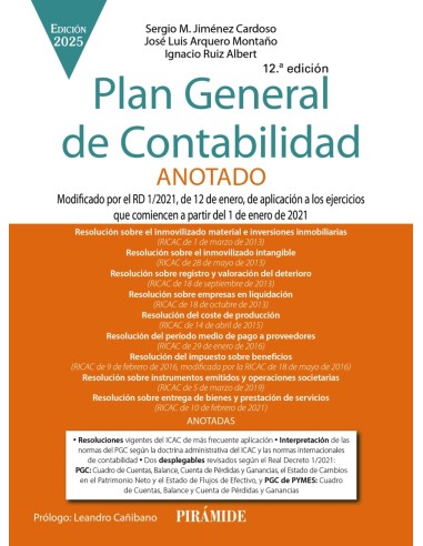 PLAN GENERAL DE CONTABILIDAD ANOTADO