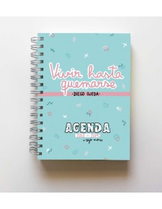AGENDA 2018 2019 BY DIEGO OJEDA VIVIR HASTA QUEMARSE