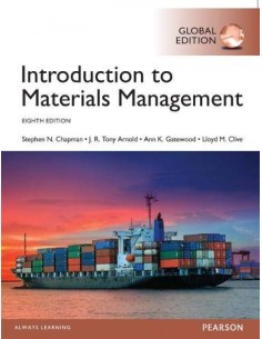 Introduction to materials management global edition
