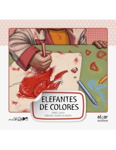 Elefantes de colores
