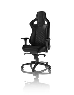 EPIC Silla para videojuegos de PC Asiento acolchado Negro