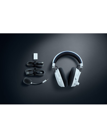 BlackShark V3 Pro Auriculares Inalámbrico y alámbrico Diadema Juego USB tipo A Bluetooth Blanco
