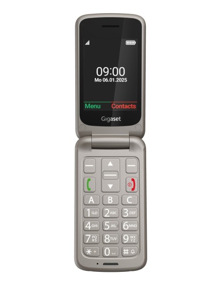 GL595 7,11 cm (2.8") 114 g Gris Teléfono para personas mayores