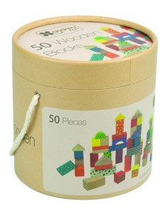 50 Wooden Blocks