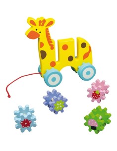 Pull Along Giraffe