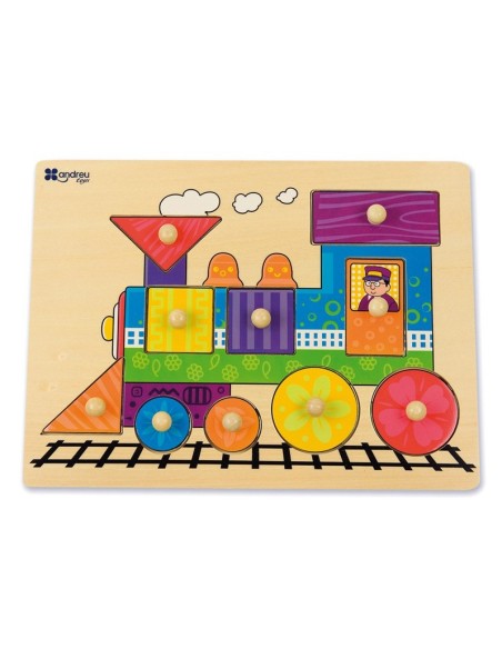 Train Rompecabezas de figuras 10 pieza(s) Tren