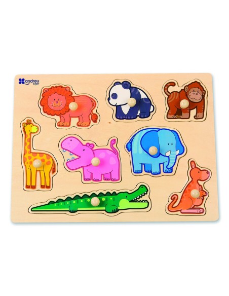 Jungle Animals Rompecabezas de figuras Animales