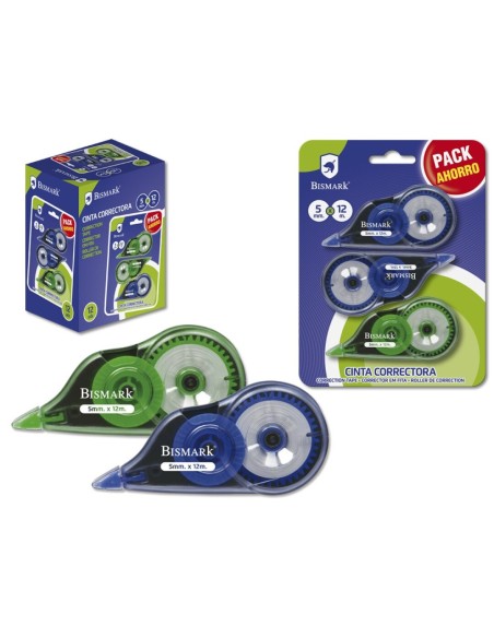 328210 corrección de películo/cinta 12 m Multicolor 328210 - Pack de 12 unidades