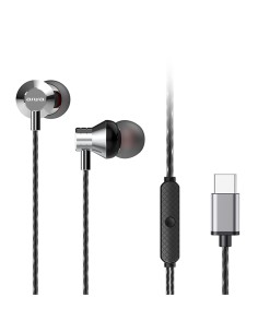 ESTM-50USB-C Auriculares Alámbrico Dentro de oído Llamadas/Música USB Tipo C Plata