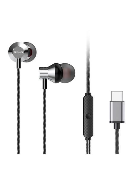 ESTM-50USB-C Auriculares Alámbrico Dentro de oído Llamadas/Música USB Tipo C Plata