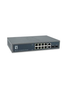 GEP-1221 switch No administrado Gigabit Ethernet (10/100/1000) Energía sobre Ethernet (PoE) Negro