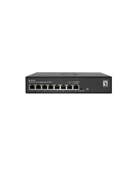 GES-2208 switch Gestionado L2 Gigabit Ethernet (10/100/1000) Negro