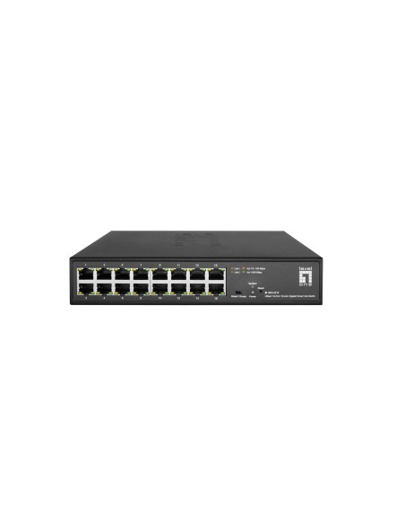 GES-2216 switch Gestionado L2 Gigabit Ethernet (10/100/1000) Negro