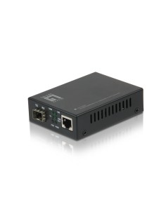 GVT-2000 convertidor de medio 1000 Mbit/s Multimodo Negro