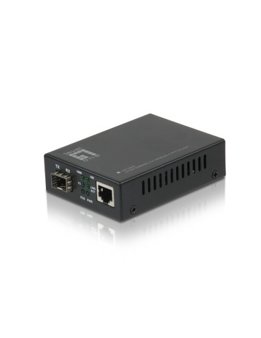 GVT-2000 convertidor de medio 1000 Mbit/s Multimodo Negro
