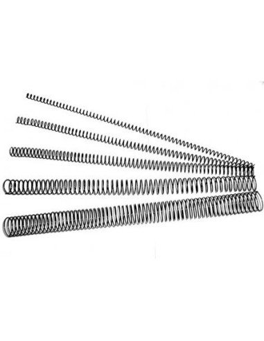 DHP ESPIRAL METÁLICA 4:1 14MM A4 NEGRO C/100