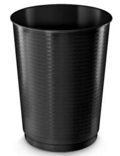 1001330161 papelera Alrededor Polipropileno (PP) Negro