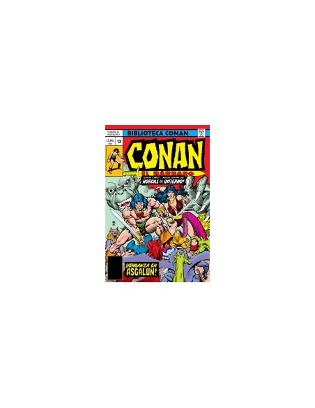 BIBLIOTECA CONAN CONAN EL BARBARO 13