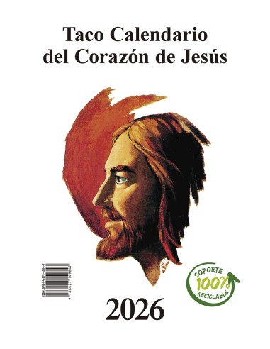 TACO 2026 CALENDARIO DEL GORAZON DE JESUS GIGANTE