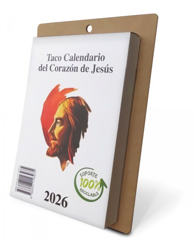 TACO 2026 CALENDARIO DEL CORAZON DE JESUS GRANDE
