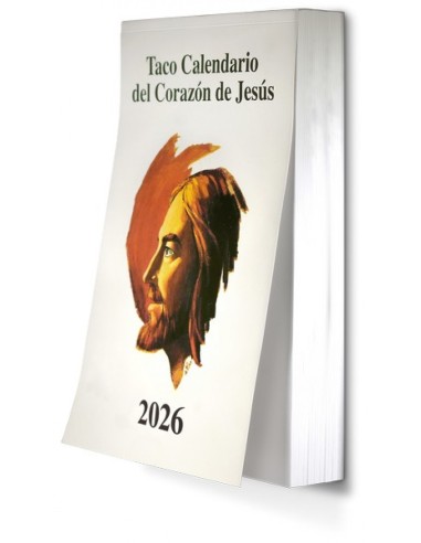 TACO 2026 CALENDARIO DEL CORAZON DE JESUS CLASICO CON IMAN