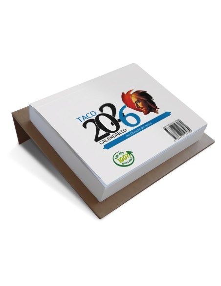 TACO 2026 CALENDARIO DEL CORAZON DE JESUS MESA