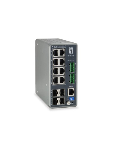 IGP-1271 switch Gestionado L3 Gigabit Ethernet (10/100/1000) Energía sobre Ethernet (PoE) Gris